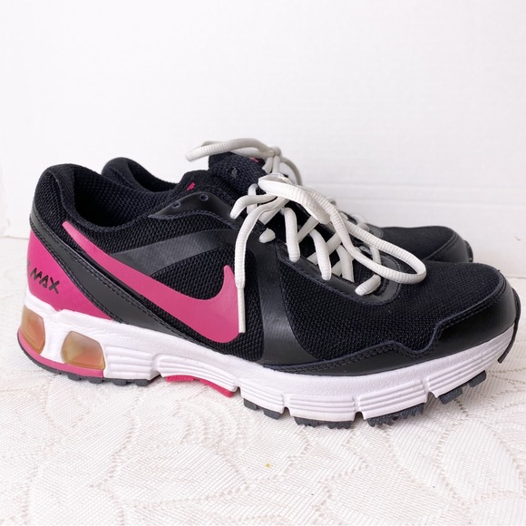 Nike Shoes - Nike Air Max Run Lite 386515-061 Women’s Size 8 Black Pink White.